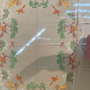 Vintage Old Bleach tablecloth and napkins